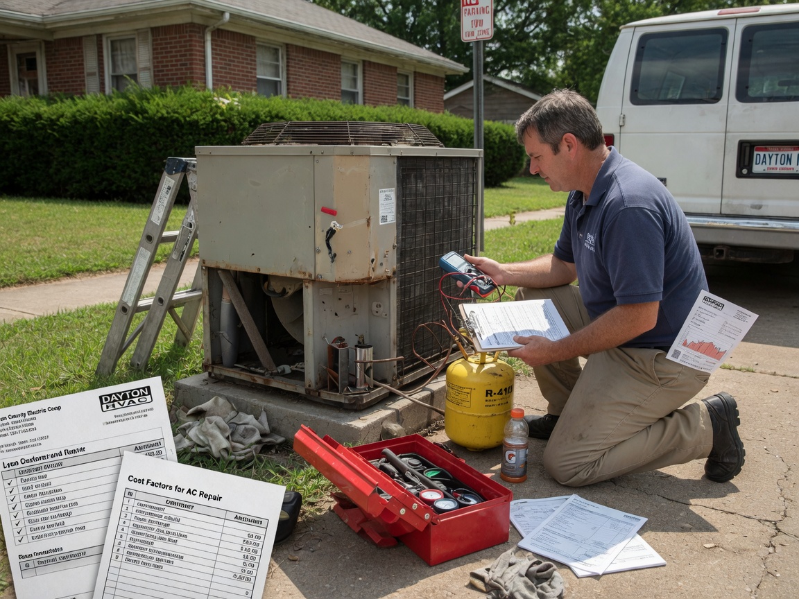 Cost Factors For AC Repair In Lyon County